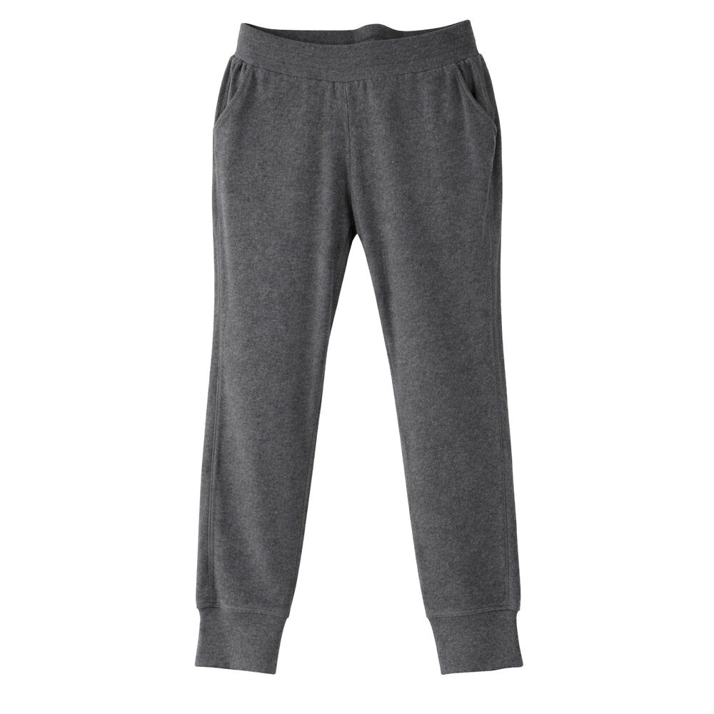 Cabi Gray Knit Jogger Pants Pull-On Lounge Comfort Casual - Size Large